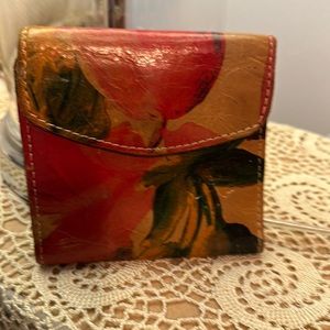 Patricia Nash 100% leather wallet